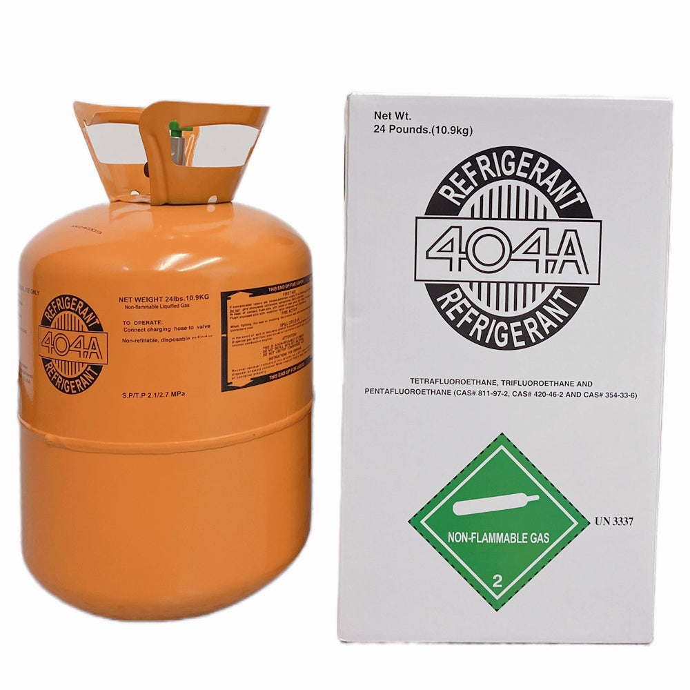 24LB R-404A Freon Refrigerant – Virgin Sealed