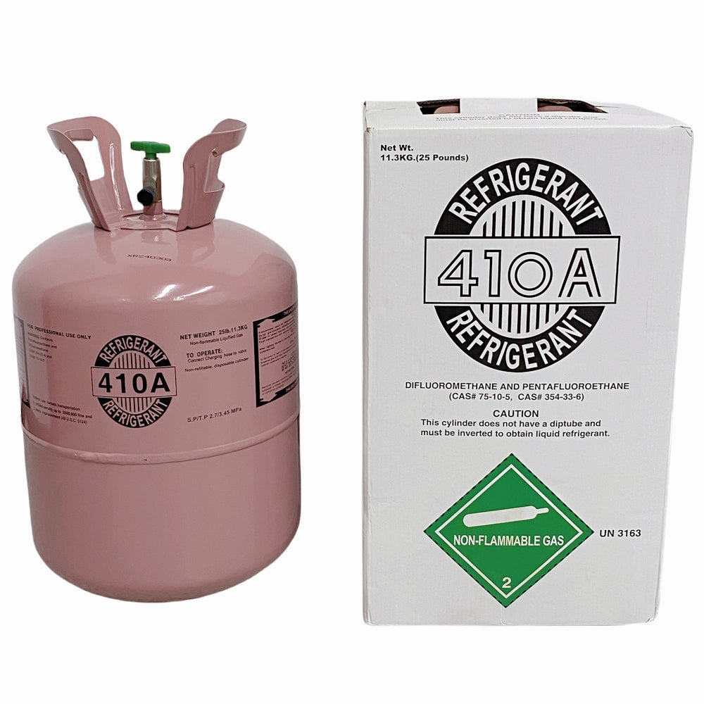 Limited stock - 100% New, Factory-sealed R410A Refrigerant 25lb - Virgin Sealed - HVAC