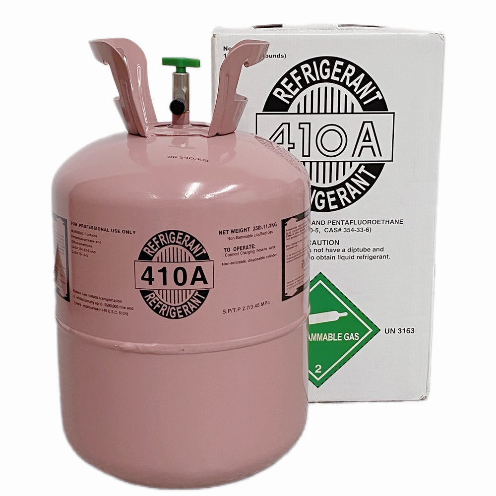 Limited stock - 100% New, Factory-sealed R410A Refrigerant 25lb - Virgin Sealed - HVAC