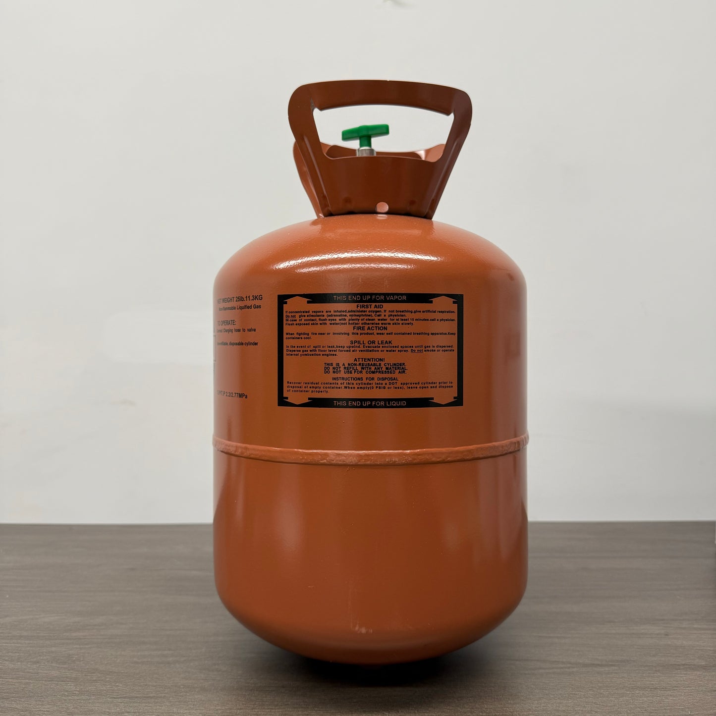 R-407A 25LB Freon Gas – Factory Sealed