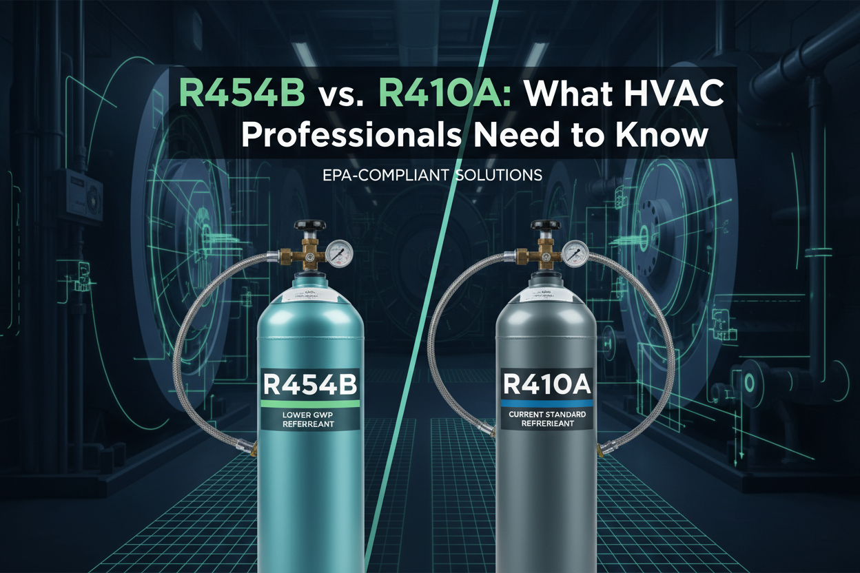 R454B vs. R410A: What HVAC Professionals Need to Know