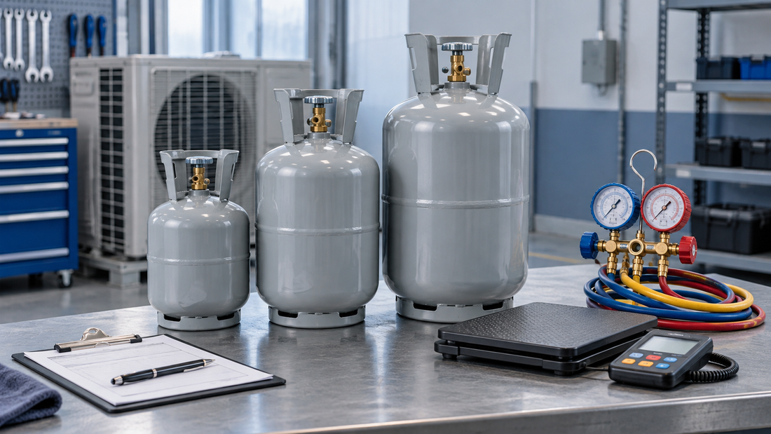 How to Choose the Right Refrigerant Cylinder Size for the Job