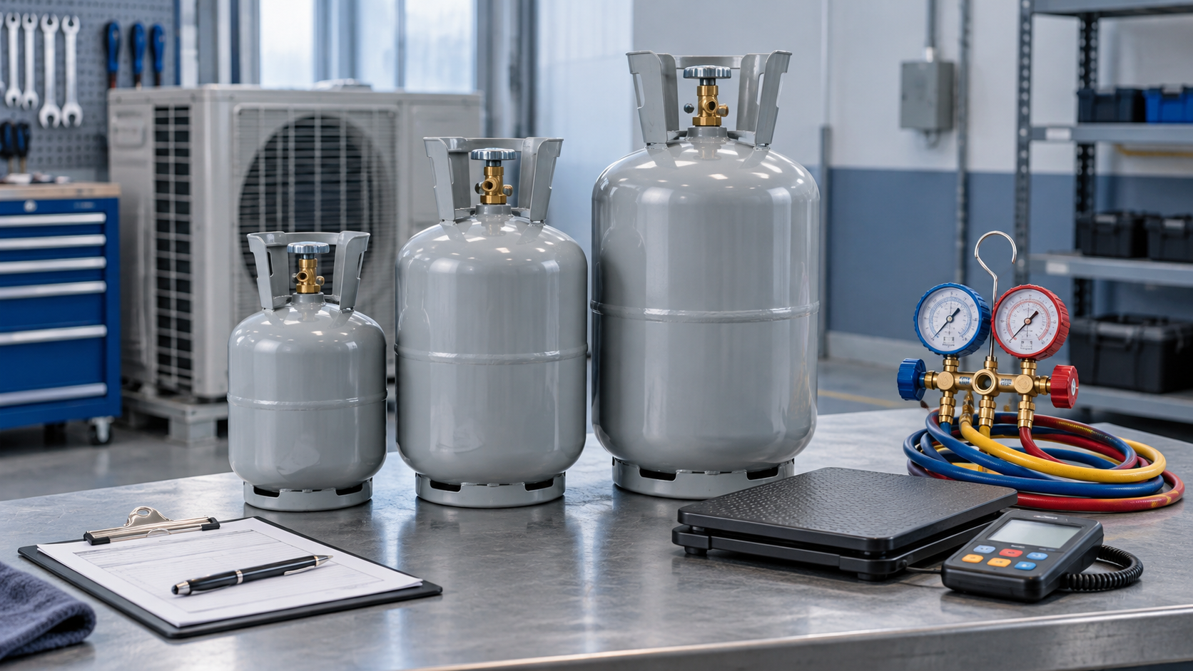 How to Choose the Right Refrigerant Cylinder Size for the Job