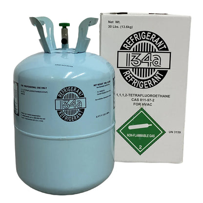 30Lb R134A Refrigerant Freon for Air Conditioners - Steel Cylinder Packaging Tank