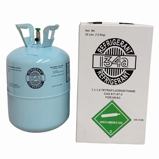 30Lb R134A Refrigerant Freon for Air Conditioners - Steel Cylinder Packaging Tank