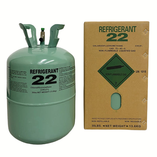 Limited stock - 100% New, Factory-sealed R22 22lbs/30lbs Refrigerants Virgin
