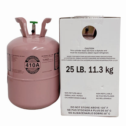 Limited stock - 100% New, Factory-sealed R410A Refrigerant 25lb - Virgin Sealed - HVAC