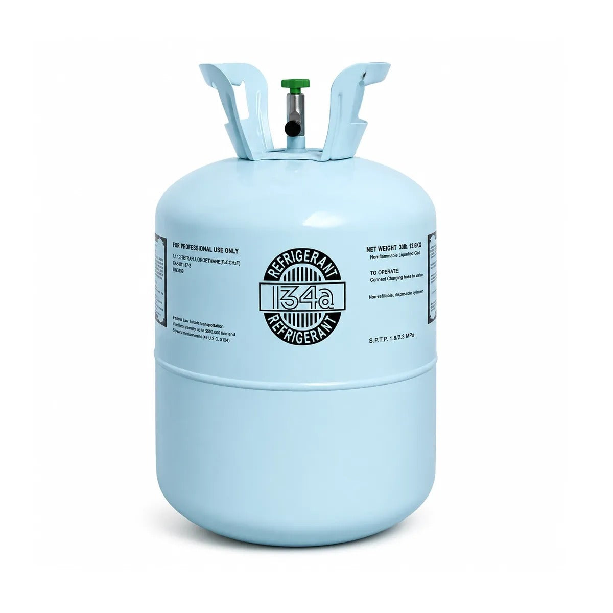 30LB R134A Refrigerant for Air Conditioners - Steel Cylinder Packaging Tank