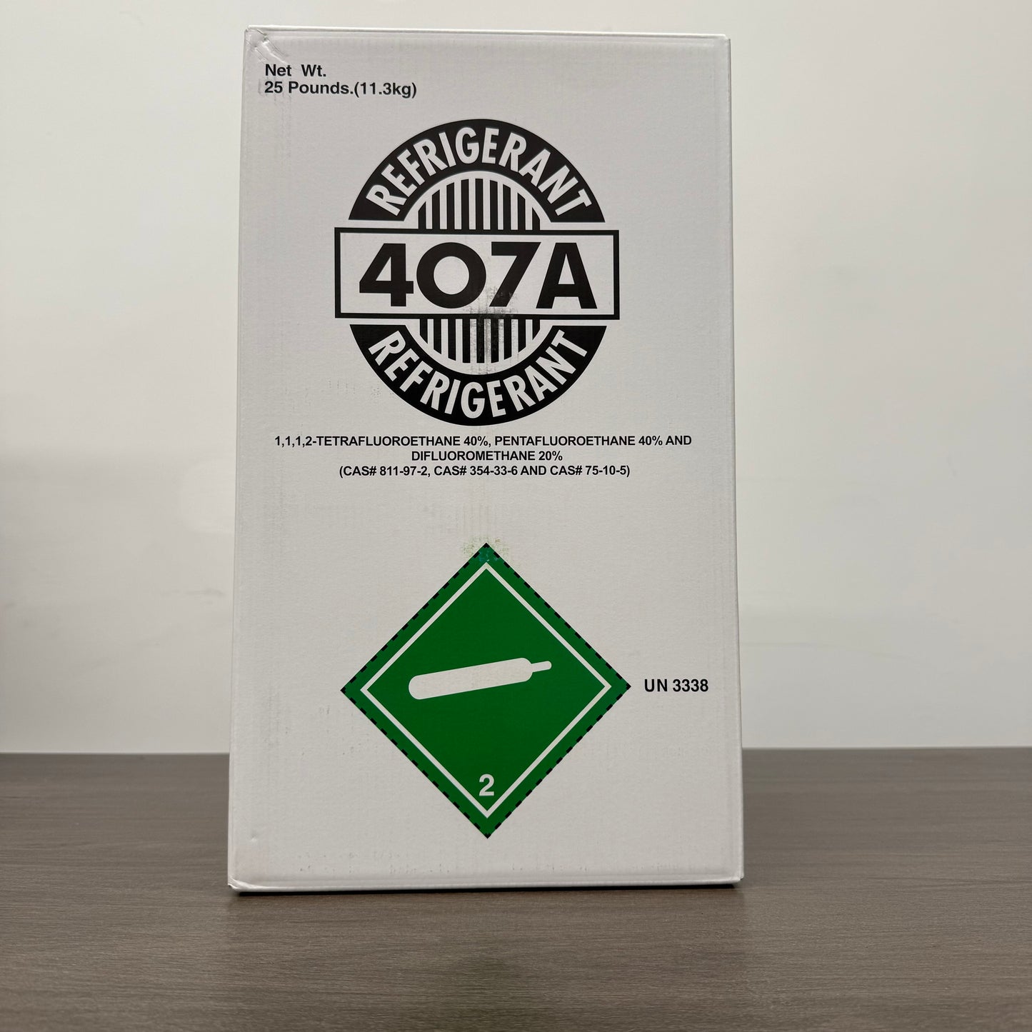 R-407A 25LB Freon Gas – Factory Sealed