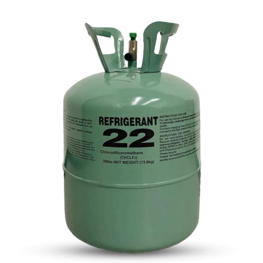 R22 Refrigerant 30lb Cylinder – Free shipping