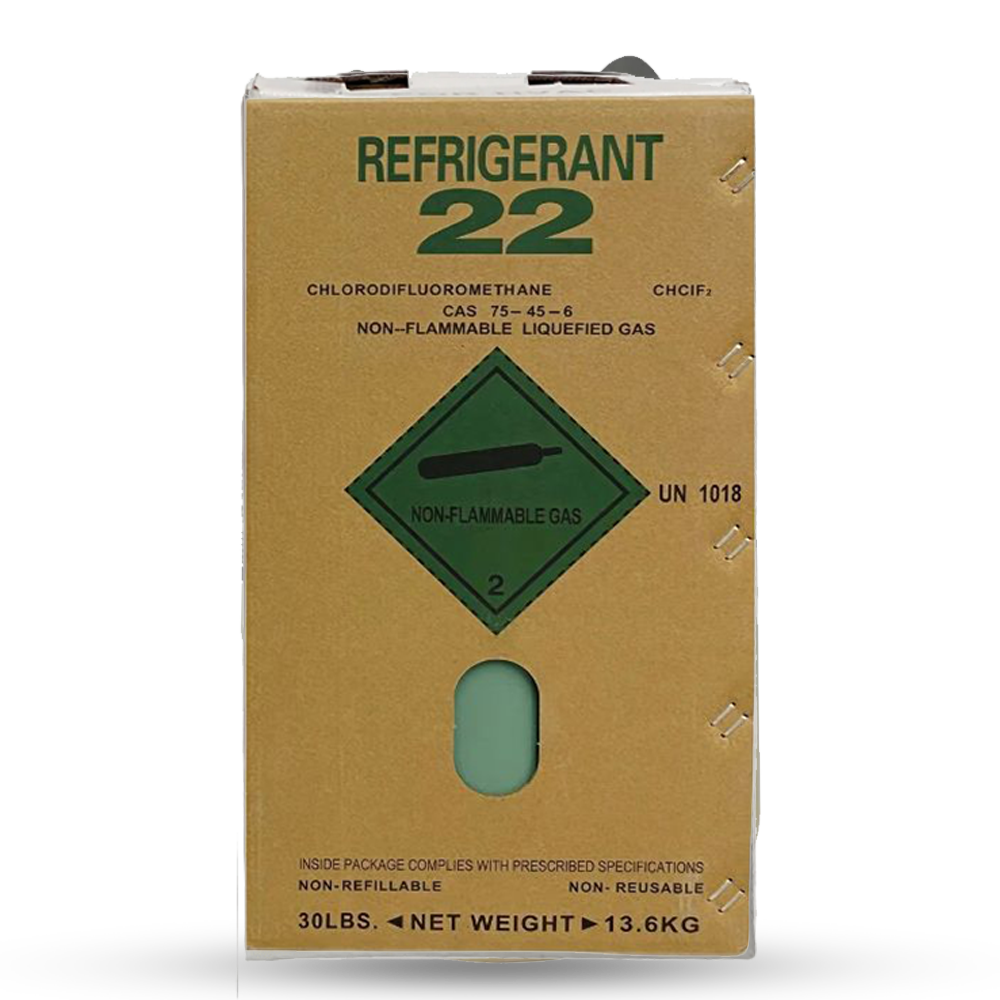 R22 Refrigerant 30lb Cylinder – Free shipping