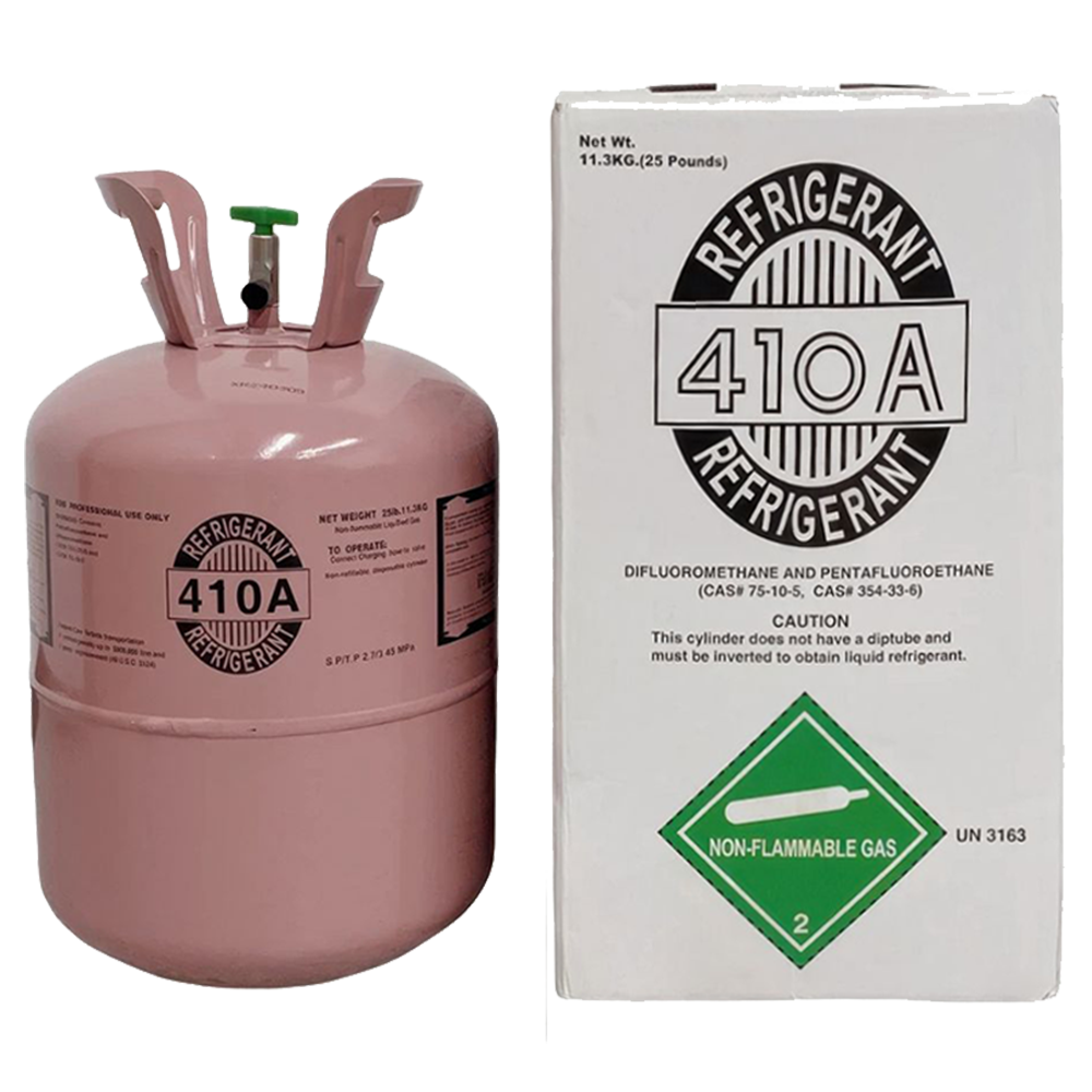 R410A Refrigerant 25lb Cylinder –Free Shipping